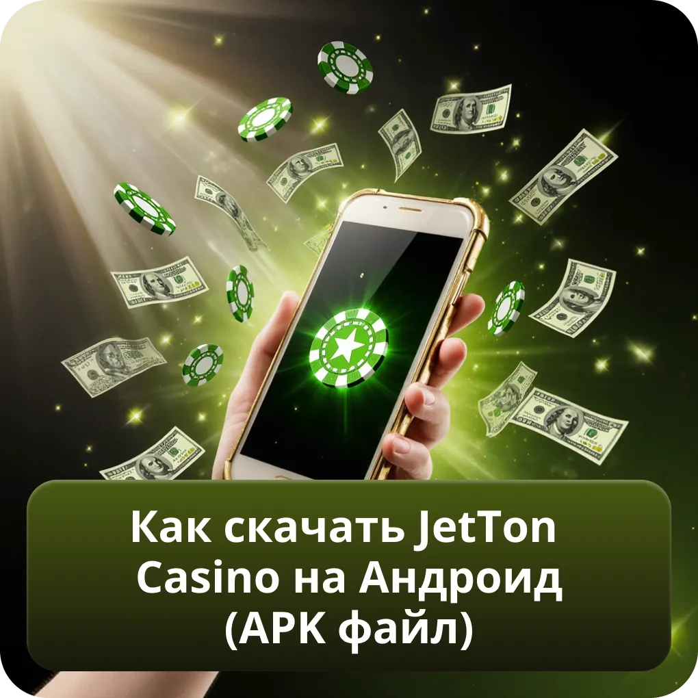 Как скачать JetTon Casino на Андроид APK