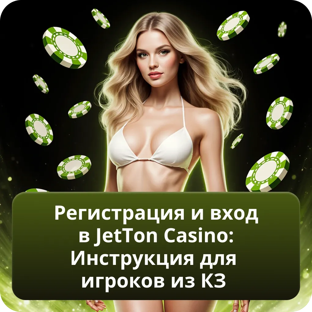 Регистрация и вход в JetTon Casino для игроков из КЗ