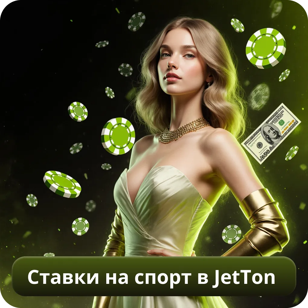 Ставки на спорт в JetTon Casino